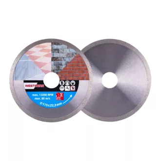   DIAMANT Disc de tăiere cu diamant 115 x 1,8 x 5,0 x 22,2 mm continuu