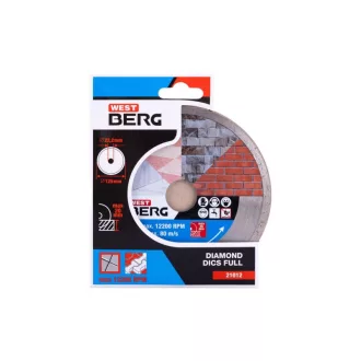   DIAMANT Disc de tăiere cu diamant 125 x 1,9 x 5,0 x 22,2 mm continuu