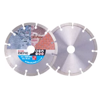   DIAMANT Disc de tăiere cu diamant 150 x 2,2 x 7,0 x 22,2 mm segmentat
