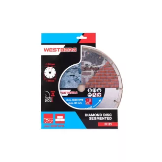   DIAMANT Disc de tăiere cu diamant 230 x 2,4 x 7,0 x 22,2 mm segmentat
