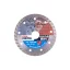 DIAMANT Disc de tăiere cu diamant 115 x 1,8 x 7,0 x 22,2 mm turbo