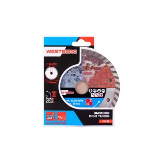   DIAMANT Disc de tăiere cu diamant 125 x 2,0 x 7,0 x 22,2 mm turbo