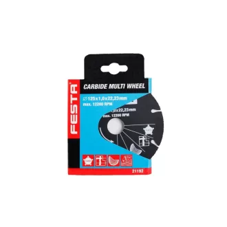   Disc de tăiere diamant universal FESTA 125 x 1,0 x 22,2 mm segmentat