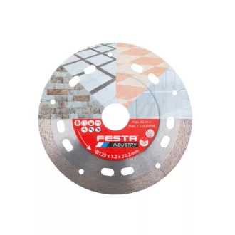 FESTA INDUSTRY Disc de tăiere diamantat 125 x 1,2 x 22.2 mm
