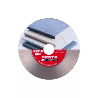 FESTA Disc de tăiere cu diamant 125 x 1,5 x 22,2 mm