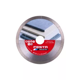 FESTA Disc de tăiere cu diamant 125 x 1 x 22,2 mm