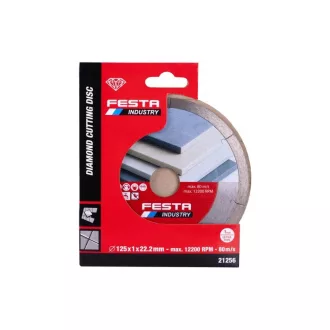 FESTA Disc de tăiere cu diamant 125 x 1 x 22,2 mm