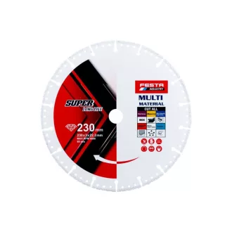 Disc de tăiat diamant universal FESTA 230 x 2,0 x 22 mm