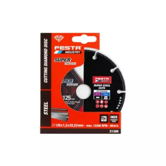   Disc de tăiere cu diamant FESTA 125 x 1,3 x 22,5 mm segmentat