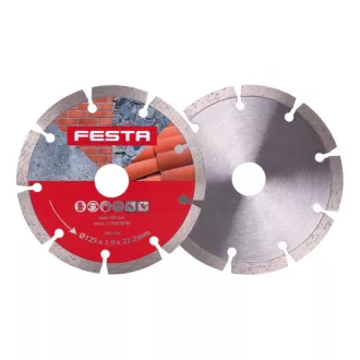   Disc de tăiere cu diamant FESTA 125 x 2,2 x 22,2 mm segmentat