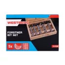 Set de burghie Forstner 5 piese (15-20-25-30-35) HSS