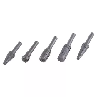 Kit de frezat turbo 5 piese (pin de 6 mm)