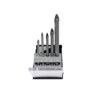 STHOR Set burghie pentru sticla si faianta 5 buc (4, 5, 6, 8, 10 mm)