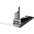 STHOR Set burghie pentru sticla si faianta 5 buc (4, 5, 6, 8, 10 mm)