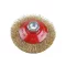 FESTA Perie rotunda inclinata M14 100 x 20 mm strat de alama