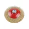 FESTA Perie rotunda inclinata M14 125 x 10 mm strat de alama