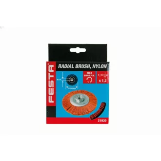 FESTA Perie rotunda M14 125 mm nailon