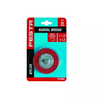 FESTA Pin perie rotunda 50 mm nailon