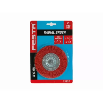 FESTA Pin perie rotunda 100 mm nailon