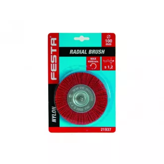 FESTA Pin perie rotunda 100 mm nailon