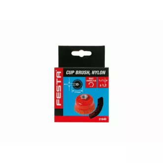 Perie pentru oale FESTA 75 mm x M14 nailon