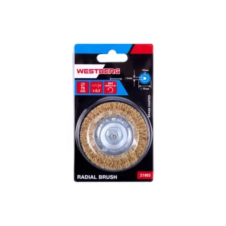 Perie cu sârmă cu pin 75 mm