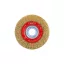 Perie rotunda FESTA 100 x 20 mm cu inele de ingustare, acoperire din alama