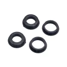Perie rotunda FESTA 100 x 20 mm cu inele de ingustare, acoperire din alama