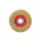 Perie rotunda FESTA 125 x 20 mm cu inele de ingustare, acoperire din alama