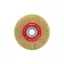 Perie rotunda FESTA 125 x 20 mm cu inele de ingustare, acoperire din alama