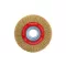 Perie rotunda FESTA 150 x 32 mm cu inele de ingustare, acoperire din alama