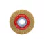 Perie rotunda FESTA 150 x 32 mm cu inele de ingustare, acoperire din alama