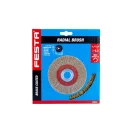 Perie rotunda FESTA 175 x 32 mm cu inele de ingustare, acoperire din alama
