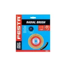 Perie rotunda FESTA 200 x 32 mm cu inele de ingustare, acoperire din alama