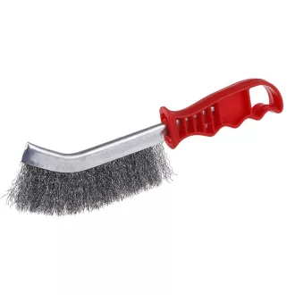  Acoperire zincată cu perie de sârmă cu mâner din plastic 270 mm Viteză