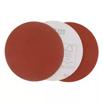Disc fibră velcro 125 mm P220 (3 buc)