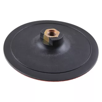 Placa cauciucata velcro 150 mm M14