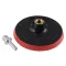 Placa cauciuc FESTA Velcro 125 mm M14 + adaptor pin 8 mm