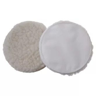   Disc de lustruit din lana de miel cu inchidere Velcro, 150 mm