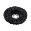Disc negru 115 x 22 mm