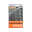 STHOR Set de burghie cu șurub 13 bucăți 2,0-8,0 mm HSS