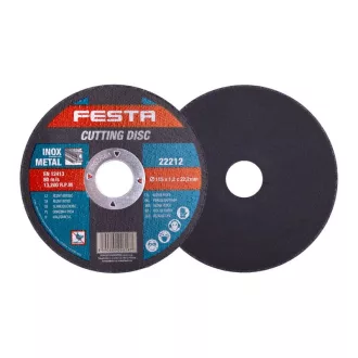 FESTA Disc de tăiere pentru metal 115 x 1,2 x 22,2 mm