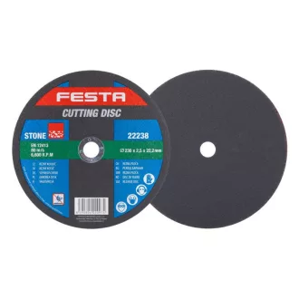 FESTA Disc de tăiere pentru piatră 230 x 2,5 x 22,2 mm
