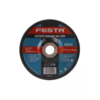 FESTA Disc de curățare pentru metal 150 x 6,4 x 22 mm