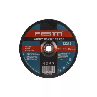 FESTA Disc de curățare pentru metal 230 x 6,4 x 22 mm