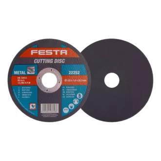 FESTA Disc de tăiere pentru metal 125 x 1,6 x 22,2 mm