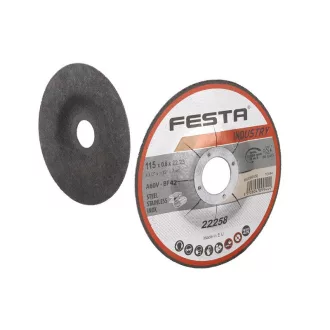   FESTA INDUSTRY Disc de tăiere conic pentru metal 115 x 0,8 x 22,2 mm inox