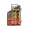 STHOR Set de burghie elicoidale 13 piese 1,5-6,5 mm HSS-Titan