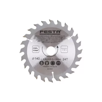  FESTA Pânză de ferăstrău pentru lemn 140 x 20 x 2,0 mm / 24T