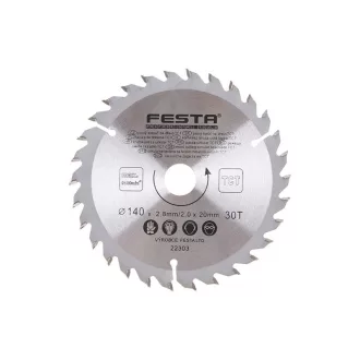 FESTA Pânză de ferăstrău pentru lemn 140 x 20 x 30T